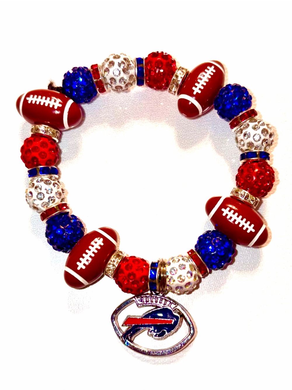 Handmade Buffalo Bills Bracelet